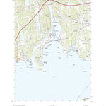 United States Geological Survey Niantic, CT (2021, 24000-Scale) digital map