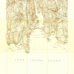 United States Geological Survey Niantic, CT-NY (1934, 24000-Scale) digital map