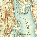 United States Geological Survey Niantic, CT-NY (1938, 31680-Scale) digital map