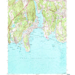 United States Geological Survey Niantic, CT-NY (1958, 24000-Scale) digital map
