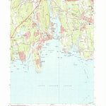 United States Geological Survey Niantic, CT-NY (1983, 24000-Scale) digital map