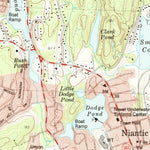 United States Geological Survey Niantic, CT-NY (1983, 24000-Scale) digital map