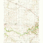 United States Geological Survey Niantic, IL (1954, 62500-Scale) digital map