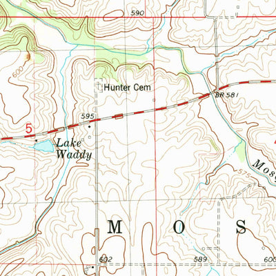 United States Geological Survey Niantic, IL (1982, 24000-Scale) digital map