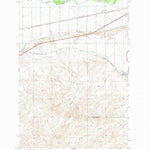 United States Geological Survey Nibbe, MT (1967, 24000-Scale) digital map