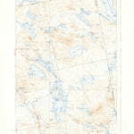 United States Geological Survey Nicatous Lake, ME (1934, 62500-Scale) digital map