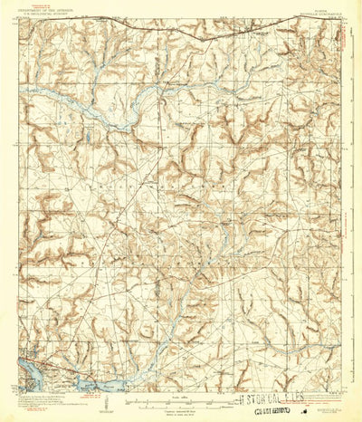 United States Geological Survey Niceville, FL (1936, 62500-Scale) digital map