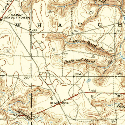United States Geological Survey Niceville, FL (1936, 62500-Scale) digital map