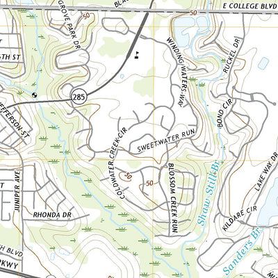 United States Geological Survey Niceville, FL (2021, 24000-Scale) digital map