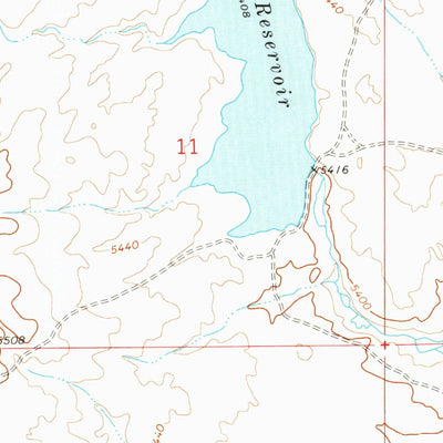 United States Geological Survey Nichol Flat, ID (1972, 24000-Scale) digital map