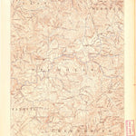United States Geological Survey Nicholas, WV (1891, 125000-Scale) digital map