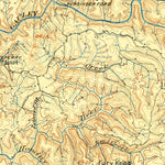 United States Geological Survey Nicholas, WV (1901, 125000-Scale) digital map