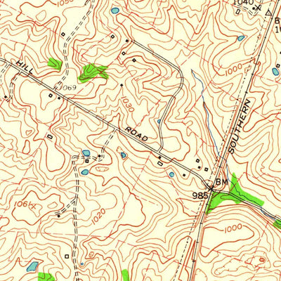 United States Geological Survey Nicholasville, KY (1959, 24000-Scale) digital map