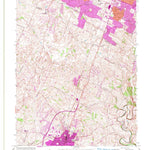 United States Geological Survey Nicholasville, KY (1965, 24000-Scale) digital map