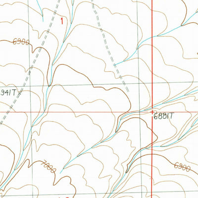 United States Geological Survey Nicholia, ID (1987, 24000-Scale) digital map