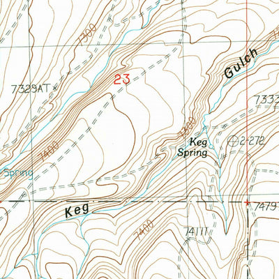 United States Geological Survey Nicholia, ID (1987, 24000-Scale) digital map