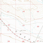 United States Geological Survey Nicholia, ID-MT (1956, 62500-Scale) digital map