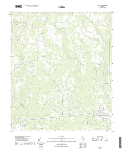 United States Geological Survey Nicholls, GA (2020, 24000-Scale) digital map