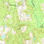 United States Geological Survey Nicholls NE, GA (1971, 24000-Scale) digital map