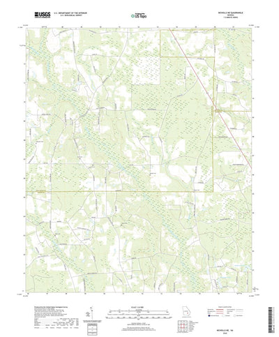 United States Geological Survey Nicholls NE, GA (2020, 24000-Scale) digital map