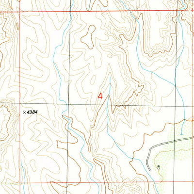 United States Geological Survey Nichols Canyon, NM (1990, 24000-Scale) digital map