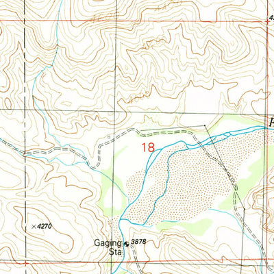 United States Geological Survey Nichols Canyon, NM (1990, 24000-Scale) digital map