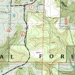 United States Geological Survey Nichols Knob, MO (2004, 24000-Scale) digital map