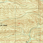 United States Geological Survey Nichols Mountain, AR (1986, 24000-Scale) digital map