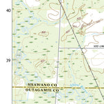 United States Geological Survey Nichols, WI (2018, 24000-Scale) digital map