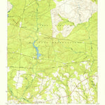 United States Geological Survey Nicholson Creek, NC (1950, 24000-Scale) digital map