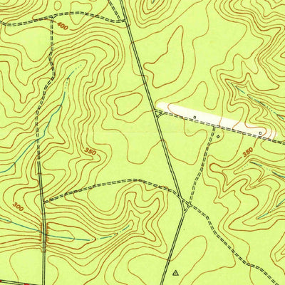 United States Geological Survey Nicholson Creek, NC (1950, 24000-Scale) digital map