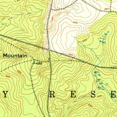 United States Geological Survey Nicholson Creek, NC (1950, 24000-Scale) digital map