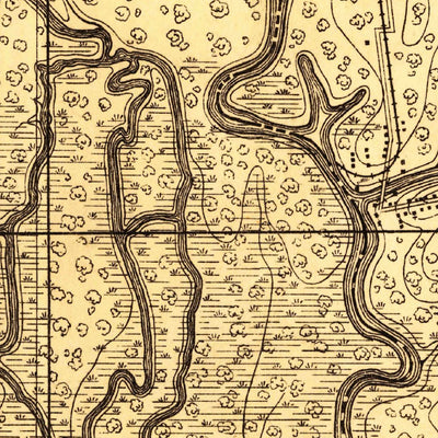 United States Geological Survey Nicholson, MS-LA (1921, 62500-Scale) digital map
