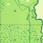 United States Geological Survey Nicholson, MS-LA (1941, 31680-Scale) digital map
