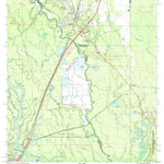 United States Geological Survey Nicholson, MS-LA (1993, 24000-Scale) digital map