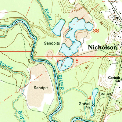 Nicholson, MS-LA (1993, 24000-Scale) Preview 3
