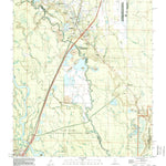 United States Geological Survey Nicholson, MS-LA (1998, 24000-Scale) digital map