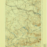 United States Geological Survey Nicholville, NY (1921, 62500-Scale) digital map