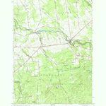 United States Geological Survey Nicholville, NY (1964, 24000-Scale) digital map