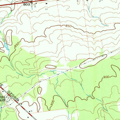 United States Geological Survey Nicholville, NY (1964, 24000-Scale) digital map