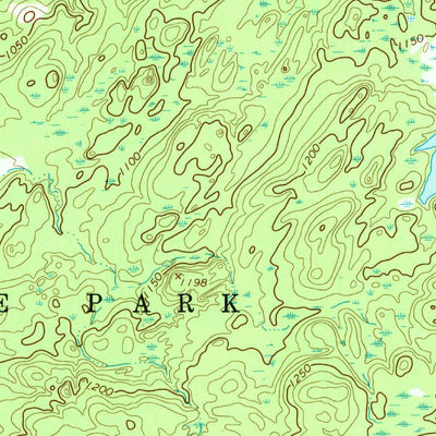 United States Geological Survey Nicholville, NY (1964, 24000-Scale) digital map