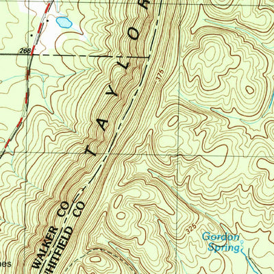 United States Geological Survey Nickajack Gap, GA (1983, 24000-Scale) digital map