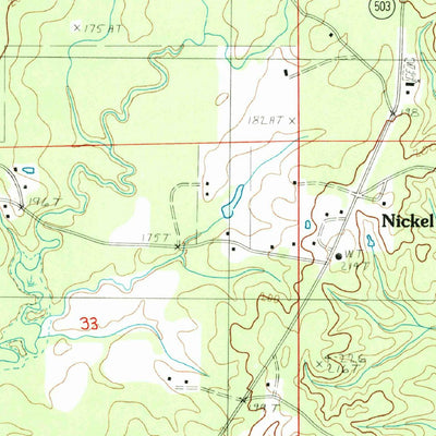 United States Geological Survey Nickel, LA (1984, 24000-Scale) digital map