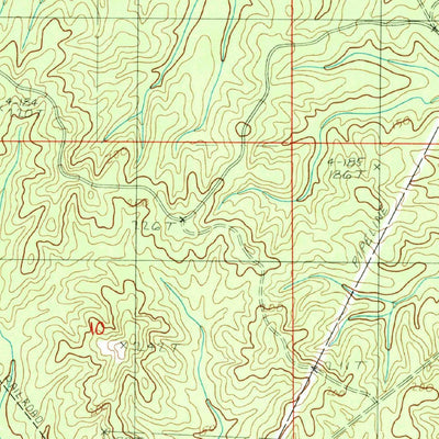 United States Geological Survey Nickel, LA (1984, 24000-Scale) digital map