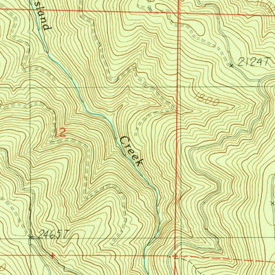 United States Geological Survey Nickel Mountain, OR (1986, 24000-Scale) digital map