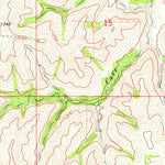 United States Geological Survey Nickerson NE, NE (1970, 24000-Scale) digital map