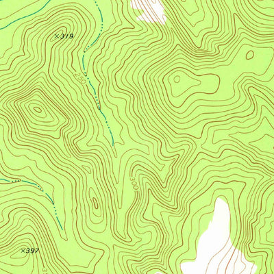 United States Geological Survey Nicklesville, GA (1974, 24000-Scale) digital map