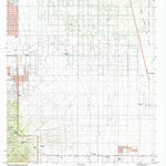United States Geological Survey Nicksville, AZ (1996, 24000-Scale) digital map