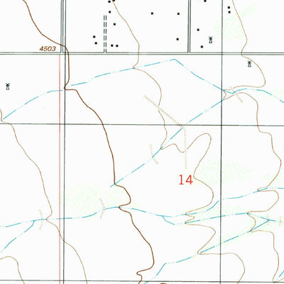 United States Geological Survey Nicksville, AZ (1996, 24000-Scale) digital map