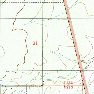 United States Geological Survey Nicksville, AZ (1996, 24000-Scale) digital map